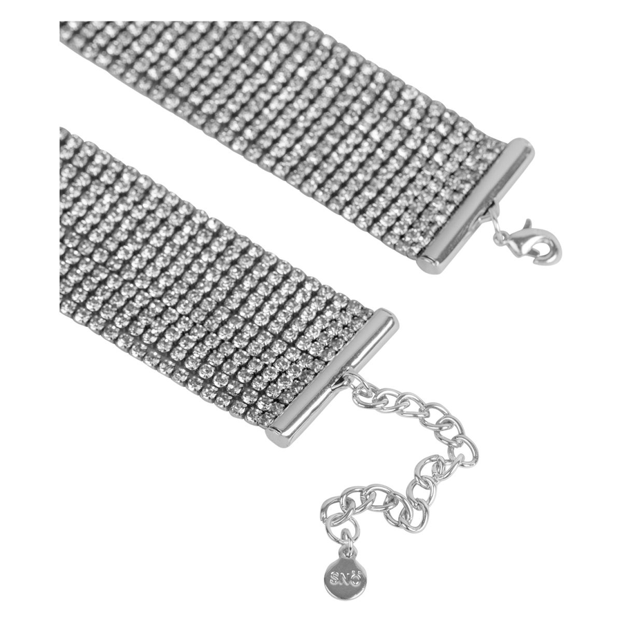 SNÖ of Sweden Night Big Sparkle Brace Silver Clear