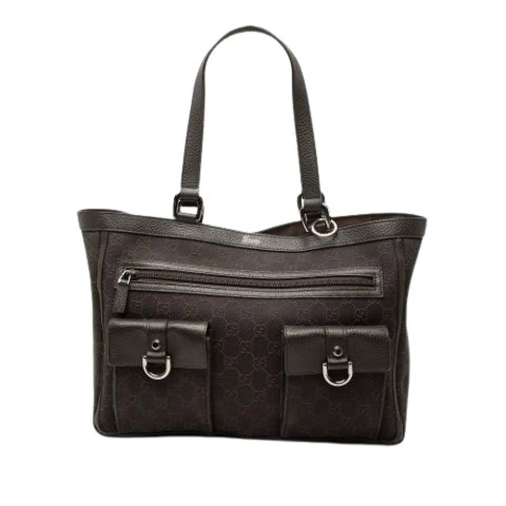 Gucci Vintage Pre-owned Abbey D-Ring Tote Bag - Vintage - Dame - Brun - ONE SIZE - Uld