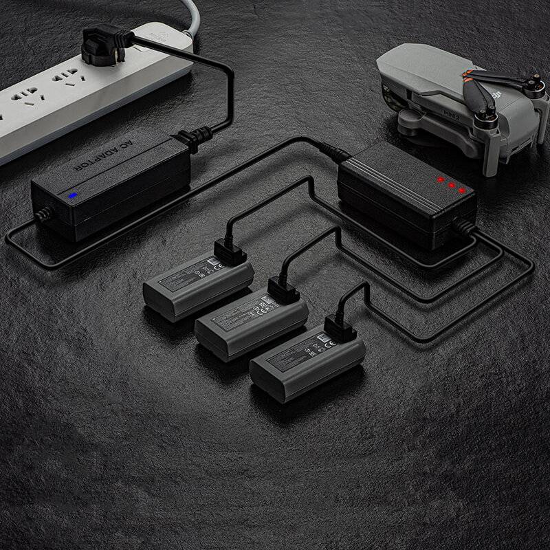 STARTRC 3-i-1 Intelligent batteriladdningsnav Smart Snabb Snabbladdare för DJI Mavic MINI / MINI 2 / MINI SE RC Drone