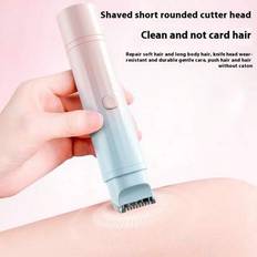 2-i-1 multifunktionell epilator för kvinnor, lämplig för ögonbryn, ansikte, ben, armhålor, bikinitrimming - bärbar, laddningsbar, trådlös, design med - Multifärgad (Purpur,Gradient-Rosa,Gradient-Lila)