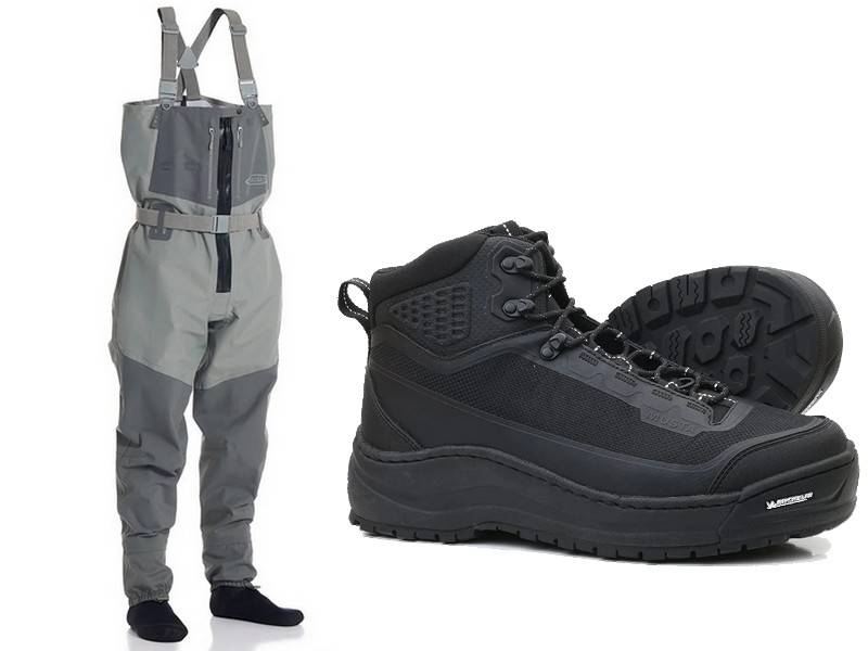 Vision Koski Grey Zip/Musta Hiker combo