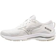 Running Shoes Wave Legacy Jogging Marathon Sports Training Lightweight with Wave Rider Sole cm 2E [Mizuno] Men's White/Dark Gray/White 29.0