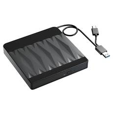 Ekstern Blu-Ray Drev Optisk Drev CD DVD BD Brænder RW Afspiller, Omskrivende Skriver Disk Duplikator comp