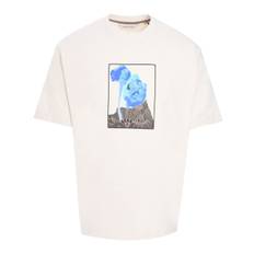 Limitato - Moon t-shirt - herr - bomull - S - Neutral