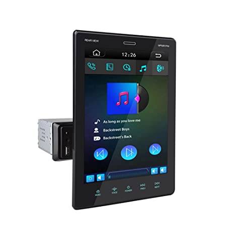 Carplay och Android auto 9.5 Inch 1Din vertikal skärm Bil Stereo FM Bluetooth USB Mirror Link för Android/iOS
