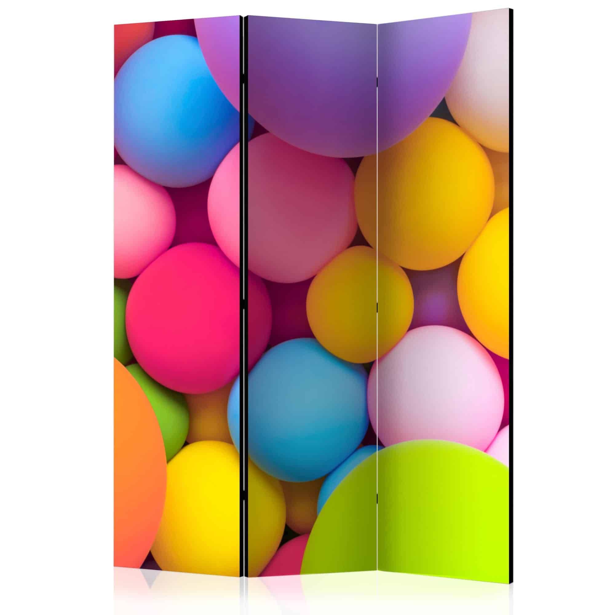 Skærmvæg Colourful Balls