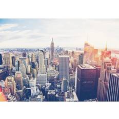 Fototapet - New York skyline med Empire State Building i dagslys - Vinyl 265g / 312x219