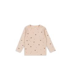 Konges Sløjd GOTS Ella T-shirt Med Lange Ærmer Cherry Coeur Blush  Cherry Coeur Blush 5-6 Y  Rød  5-6 år  kvinde