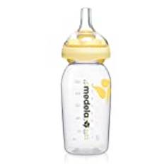 MEDELA 008.0483 Spene med Flaska, 250 ml, Genomskinlig