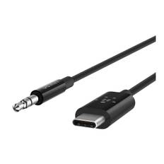 Belkin RockStar - Audiokabel - 24 pin USB-C männlich zu mini-phone stereo 3.5 mm männlich