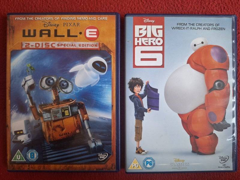 DISNEY WALL.E / BIG HERO 6 DVD