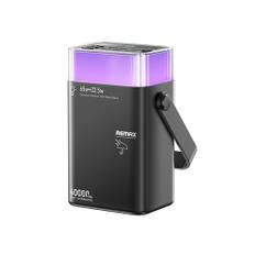 REMAX 65W+22,5W 40000mAh Powerbank Snabbladdning Belysning Laddare Quick Charge