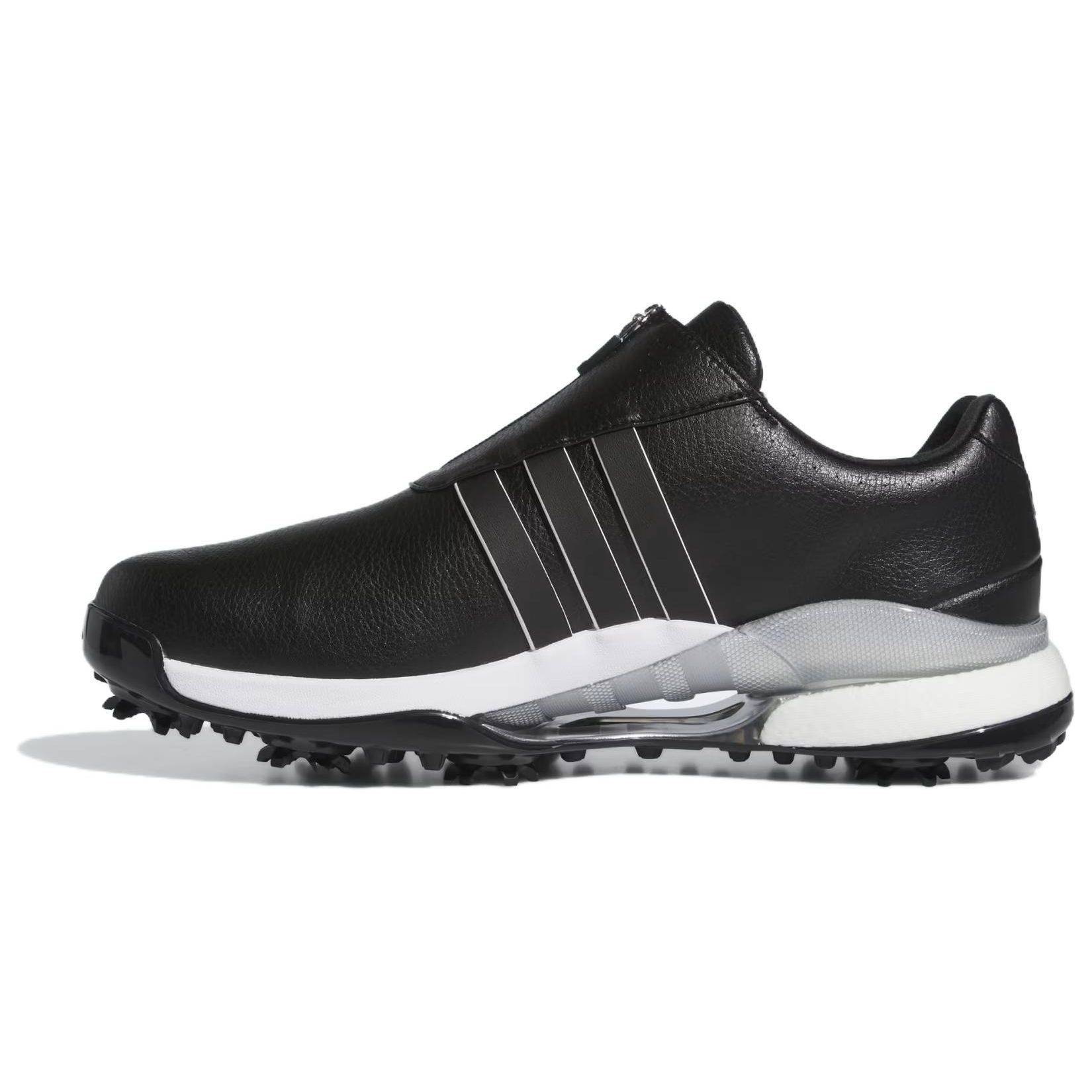 Adidas Tour360 24 Boa Boost Mångsidiga Bekväma Stötdämpande Slitstarka Låga Herrgolfskor Sneakers Svart IF0253 40
