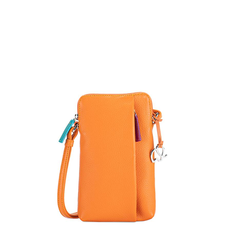 Mywalit Cremona Cross Body kompakt luksus lædertaske Orange (50)
