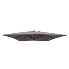 Hoffmann Parasol dug Grå LØS Luksus – 300 x 300 cm