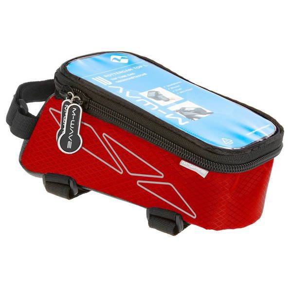 M-Wave Rotterdam Top L Top Tube Bag - Rød