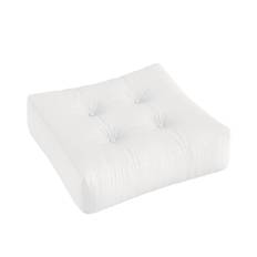 Karup Design - More Out Sittpuff White 70x70cm från Sleepo - Vit ((BxDxH): 70 x 70 x 22 cm)