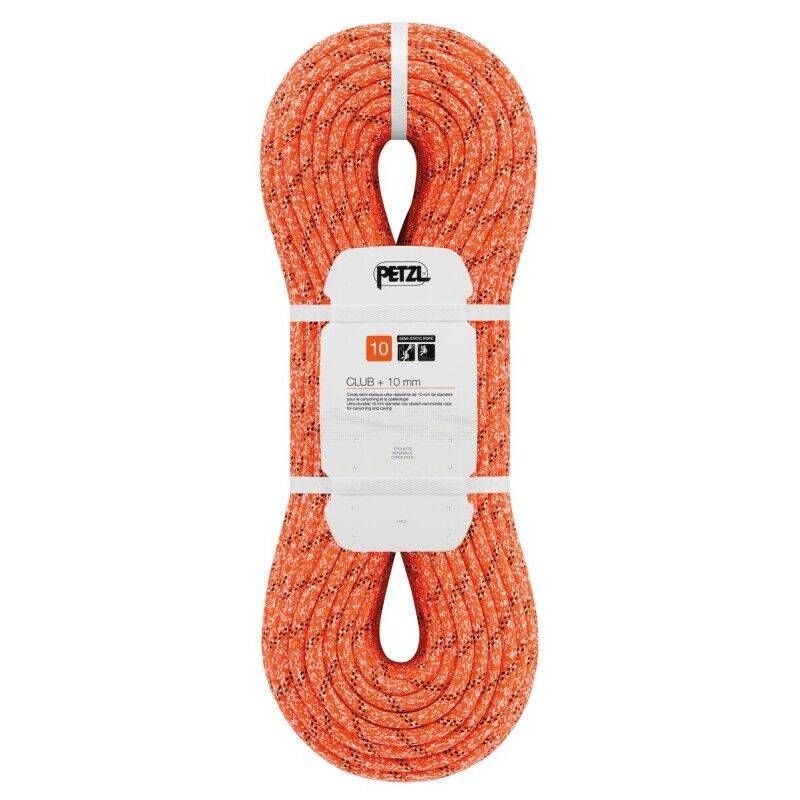 Petzl Club + 10mm - Halvstatisk rep Orange 60 m