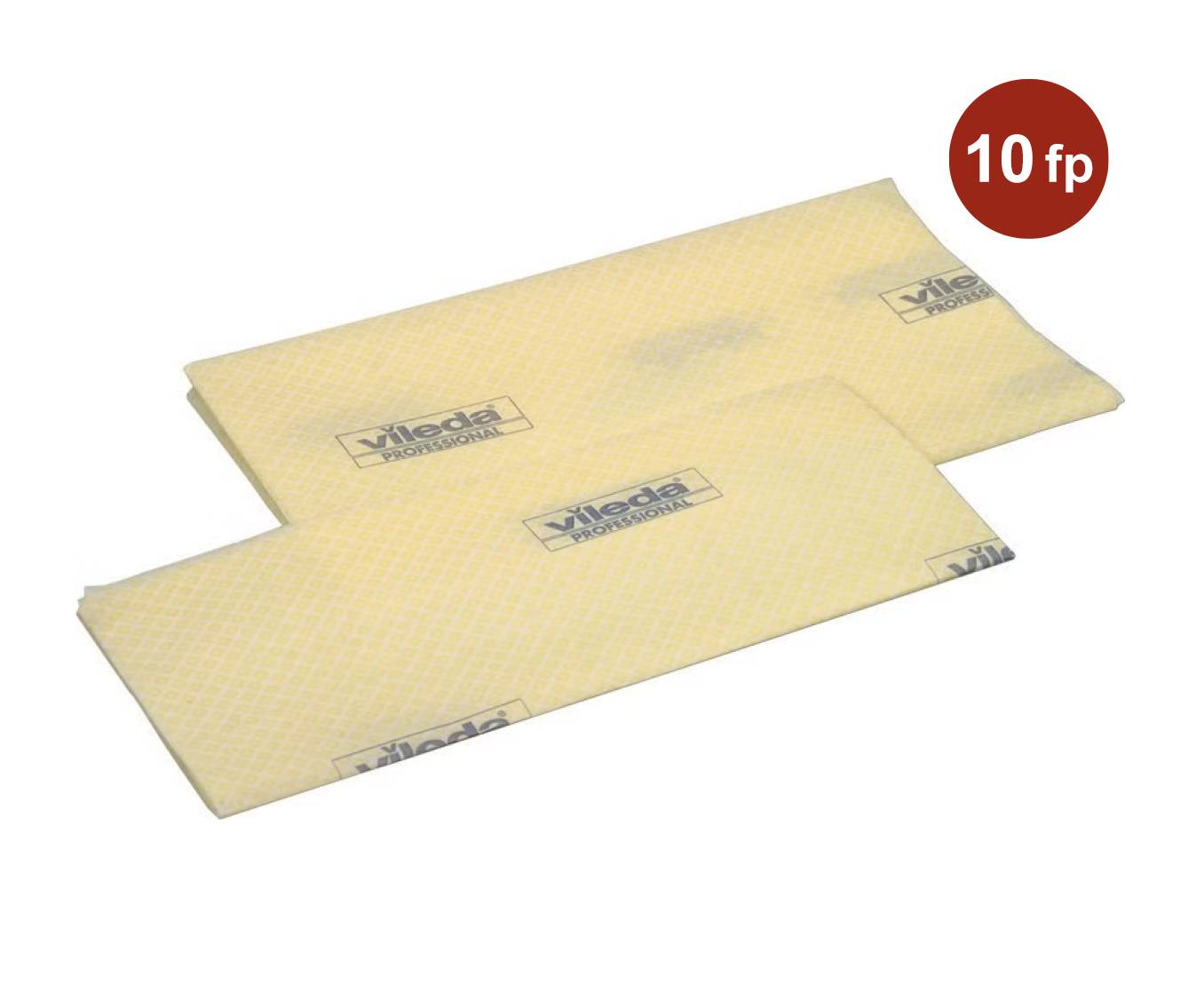 Moppduk Vileda Professional 101 Engångs Impregnerad Gul 60x24cm 50st