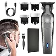 Elektrisk rakkniv för män, klippare och trimmare set | Kraftfull mustaschtrimmer hårborttagare,Bärbara trådlösa Clippers skägg groomer för huvud ansiktsben händerna