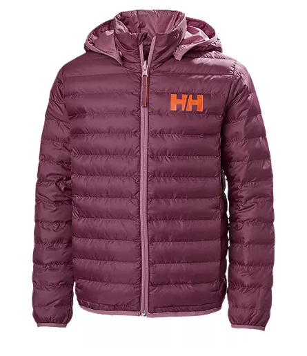 Helly Hansen Juniors' Infinity Insulator Jacket Vendbar Jakke Børn - Magenta Haze / 164 cm / 14 år
