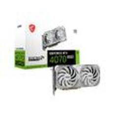 MSI GeForce RTX 4070 SUPER 12GB VENTUS 2X WHITE OC
