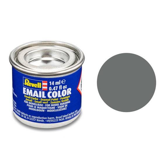 Revell hobbyfärg 14 ml - 47 Mouse grey / mat - Grå