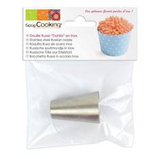 Dahlia Russian stainless steel pastry nozzle