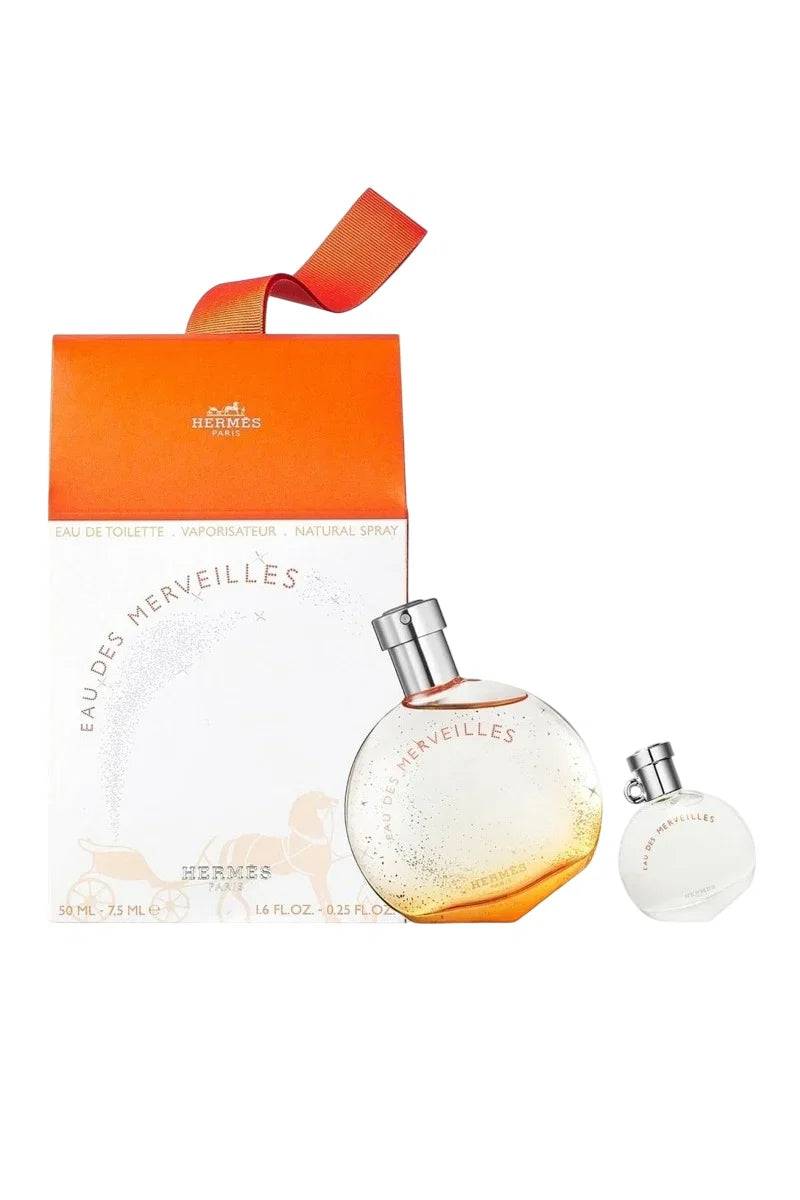 Hermès Eau des Merveilles Eau de Toilette Sæt (50 ml + 7.5 ml Miniature)