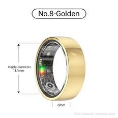 INF Smart Ring R1000 – Søvnmonitor, Bluetooth 5.0, Blood Oxygen Monitor