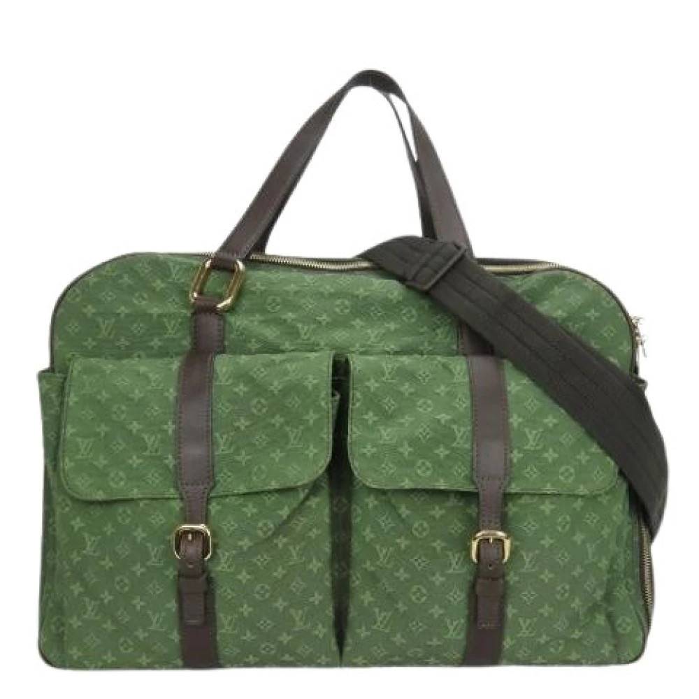 Louis Vuitton Vintage Pre-owned canvas tasker - Vintage - unisex - Grøn - ONE SIZE -