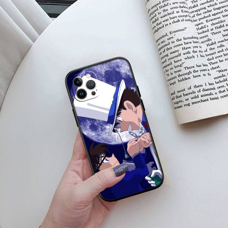 MH39 Detective Conan New Shell Phone Case for Xiaomi Poco F5 F6 C40 C65 C55 C50 C51 M7 X7 C75 M6 C71 F7 C85 F8 Pro Ultra Xiaomi Poco X7 Pro 5G grön