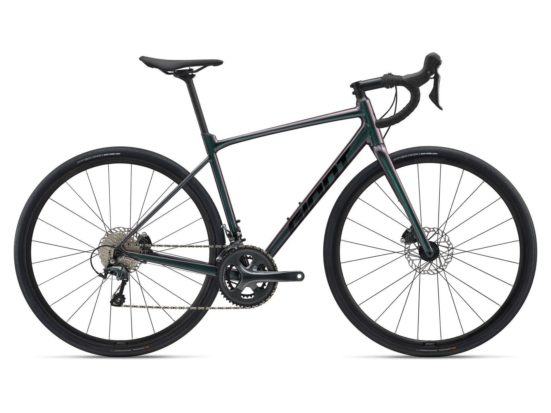 Giant Contend AR 2 Racercykel Dark iridescent, Str. L - Flerfärgad (L)