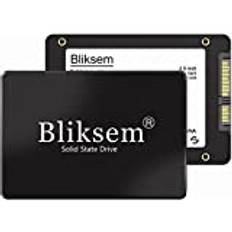 SSD 128 GB SATA III 2,5 tum Interna Solid State-diskar, upp till 550 MB/s läsning för PC och Bärbara Datorer Bliksem KD650 (Svart 128 GB)