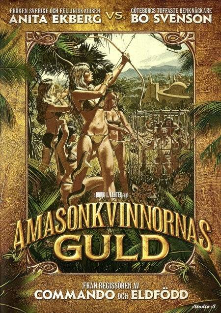 DVD - Amasonkvinnornas Guld (Anita Ekberg) (1979) (Beg)