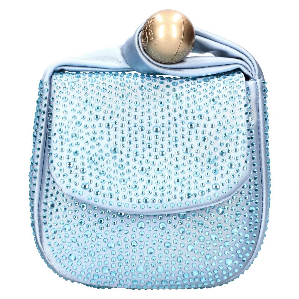 La Carrie Night Edition Satin Taske - Tasker - Dame - Blå - ONE SIZE - Satin