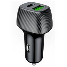 Apple eSTUFF Dual Car Charger USB-C (20W)+ USB-A (18W)