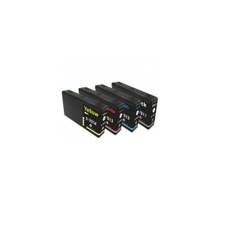 Sampack med 4 styk Epson T7011/12/13/14 kompatible blækpatroner indeholder 207 ml.