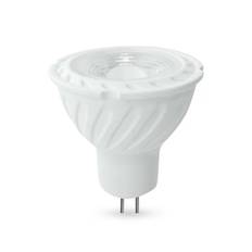 Spotpære, MR16, 6W, 3000K, 38°, plast