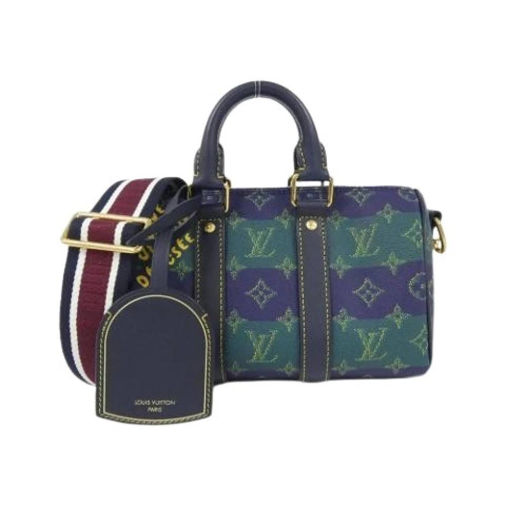 Louis Vuitton Vintage Pre-owned Boston taske - Vintage - Dame - Flerfarvet - ONE SIZE - Uld