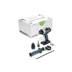 Festool Skruvdragare & slagborr QUADRIVE TPC 18/4 I-Basic