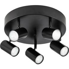 HEMSE Tak spotlight (5st) metall svart E113344