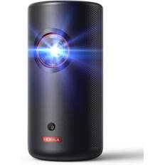 Anker Nebula Capsule Max, Mini Projektor in Pint-Größe, Beamer mit WLAN und 200 ANSI Lumen, 8W Lautsprecher, 100 Zoll Bildformat,4 Stunden Wiedergabezeit,ideal für Draußen(Generalüberholt), mit hdmi