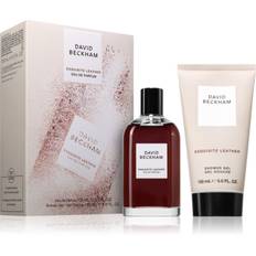 David Beckham Exquisite Leather Presentförpackning för män