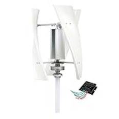 3000W Noiseless Wind Turbine Generator Kit 12V 24V 48V Windmill Vertical Permanent Maglev Wind Turbine Generator, med Controller for Farm for Factory,48v