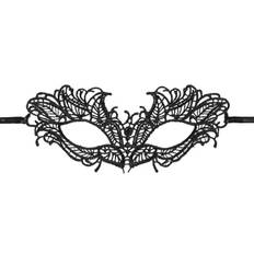 Karneval Lace Mask, svart, Mellan