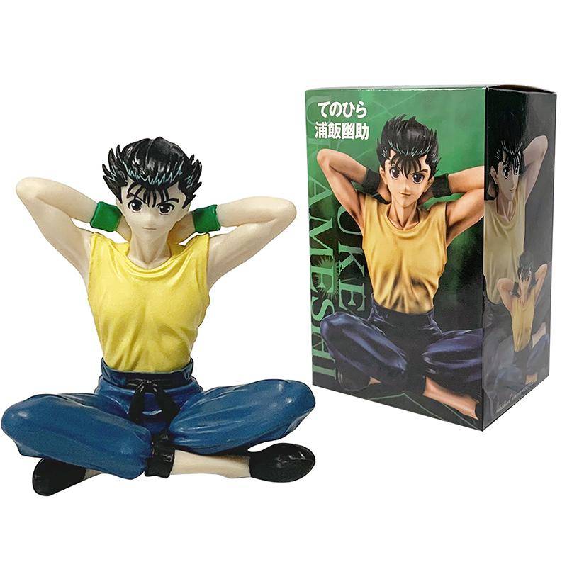8cm YuYu Hakusho Anime Figure Urameshi Yusuke PVC Action Collection Kurama Noodle Stopper