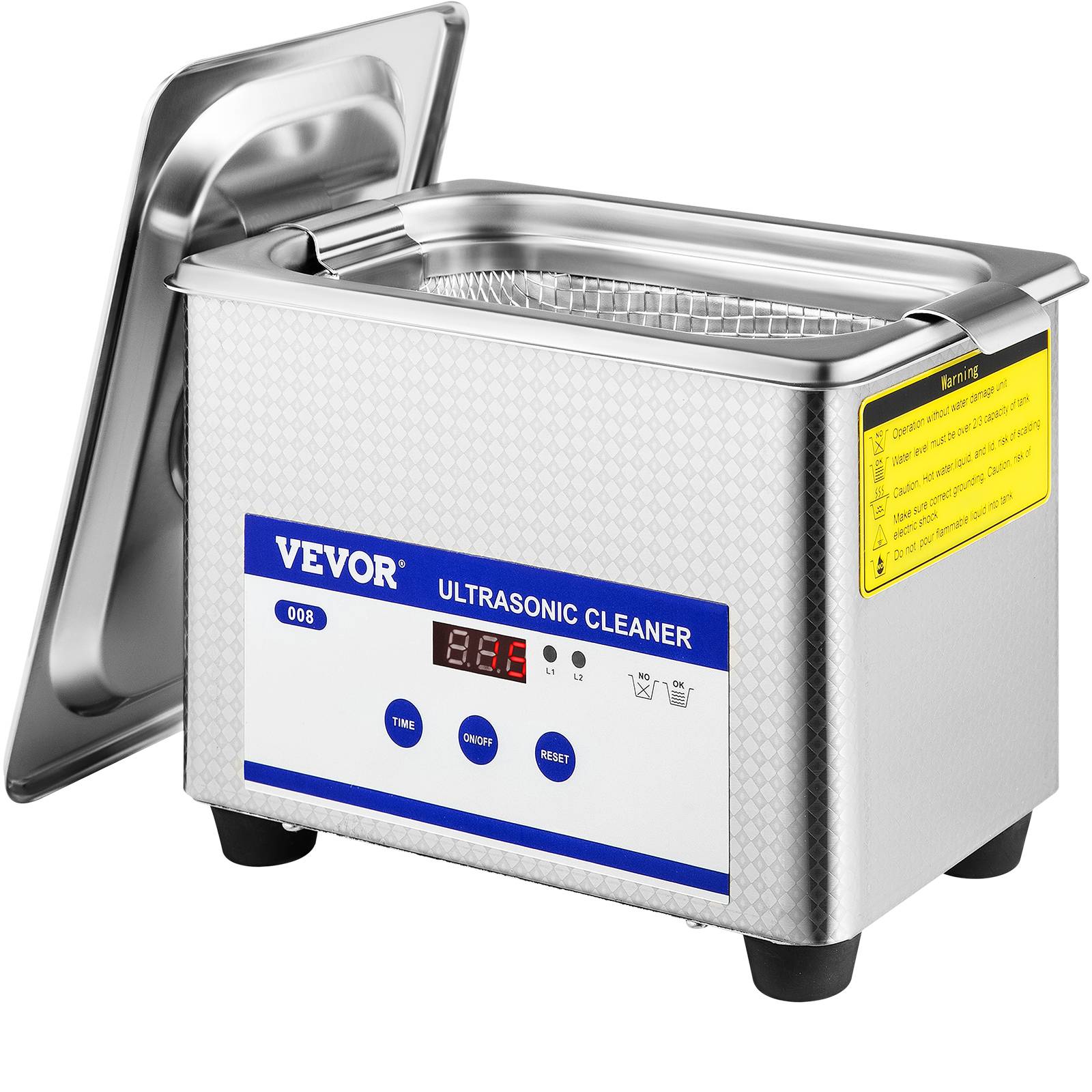 SucceBuy 800ml Ultrasonic Cleaner Portable Washing Machine for industrial & commercial cleaning eyeglass dishwasher cleaning