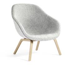 HAY - About a Lounge AAL83, WB Lacquered Oak/Cat.4 Hallingdal 65 130 - Lænestole - Hee Welling - Træ