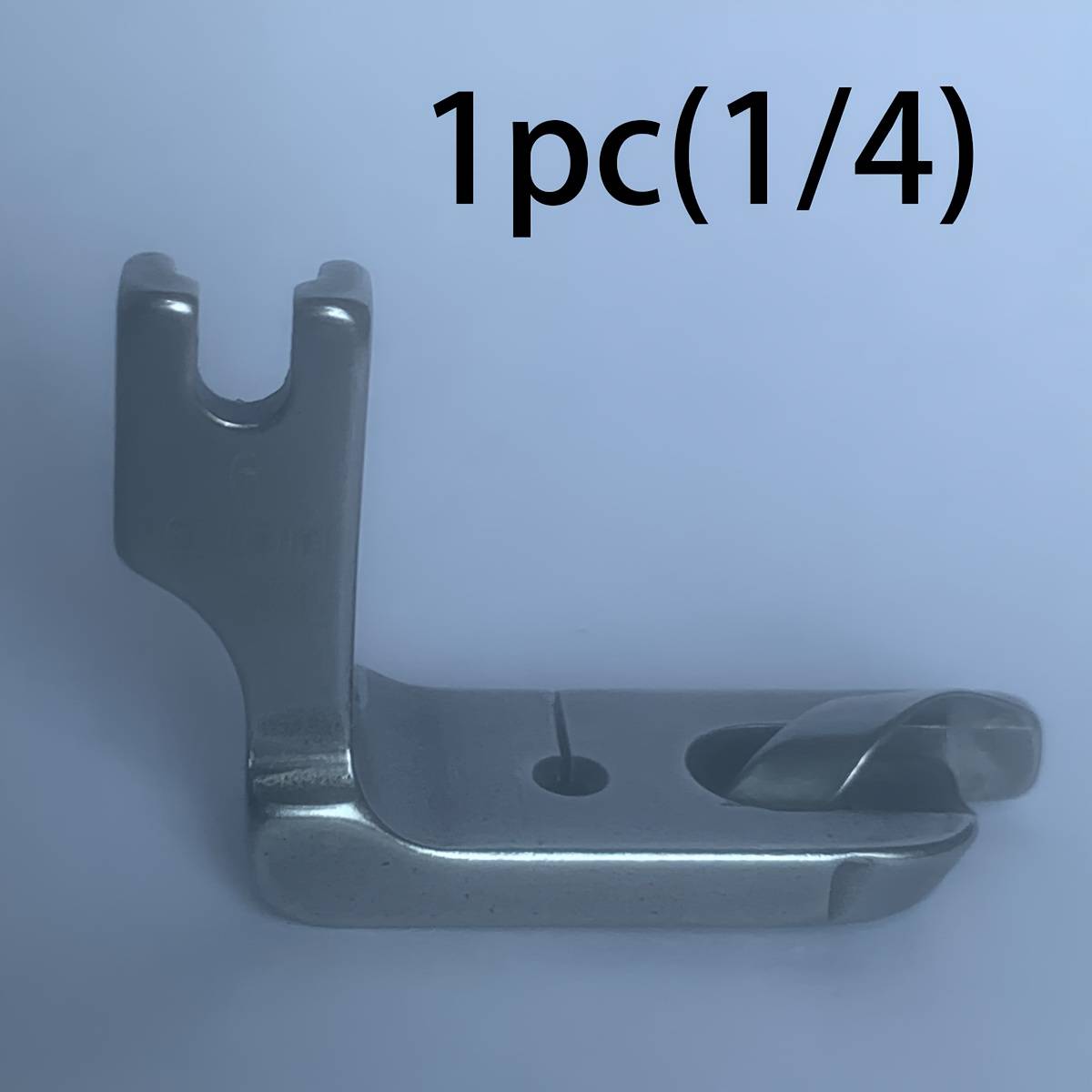 (1pc) Flat Sewing Machine Curved Edge Presser Foot, Designed For Chiffon Thin Fabric, All-steel With A 6.4mm-1/4 Edge, Computer Presser Foot For Flat Sewing Machines, A Tool Specifically For Garment